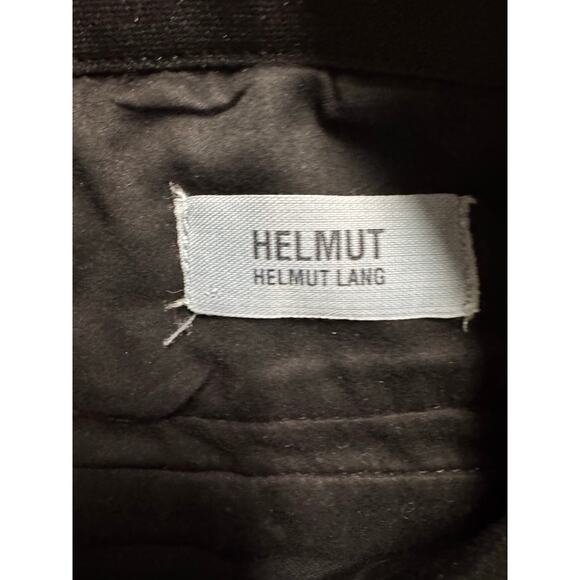 Helmut Lang Black Coated Skinny Pants Women’s Size 27 Minimalist Stretch - Picture 2 of 5